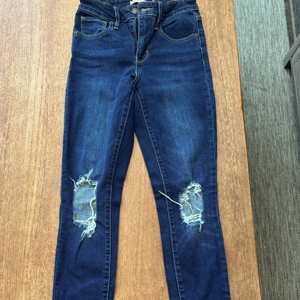 721 High Rise Skinny Jeans Size: 24
